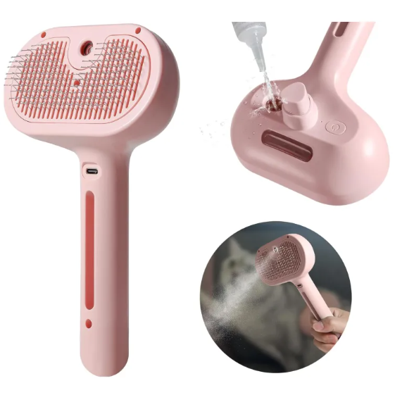 Smart Spray-Borste för Husdjur – Slipp flygande päls!