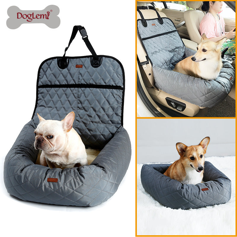 Premium Bilbädd för Hund – Lyxig komfort & skydd för din bil!