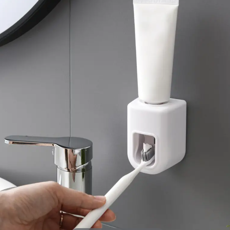 Smart Automatisk Tandkrämstömning – Slipp kladd i badrummet!