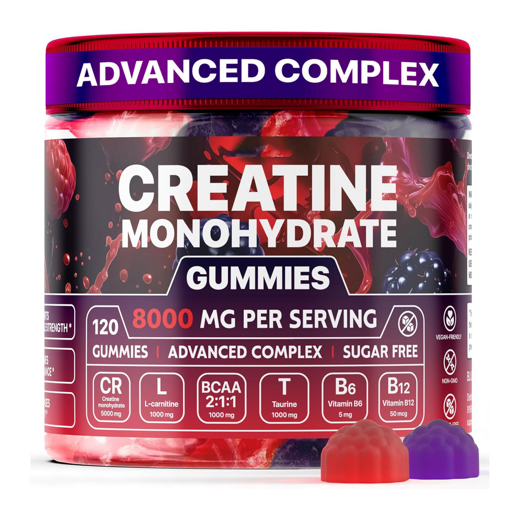 Smart Kreatin-Gummies (60 st) – Boosta din träning enkelt!