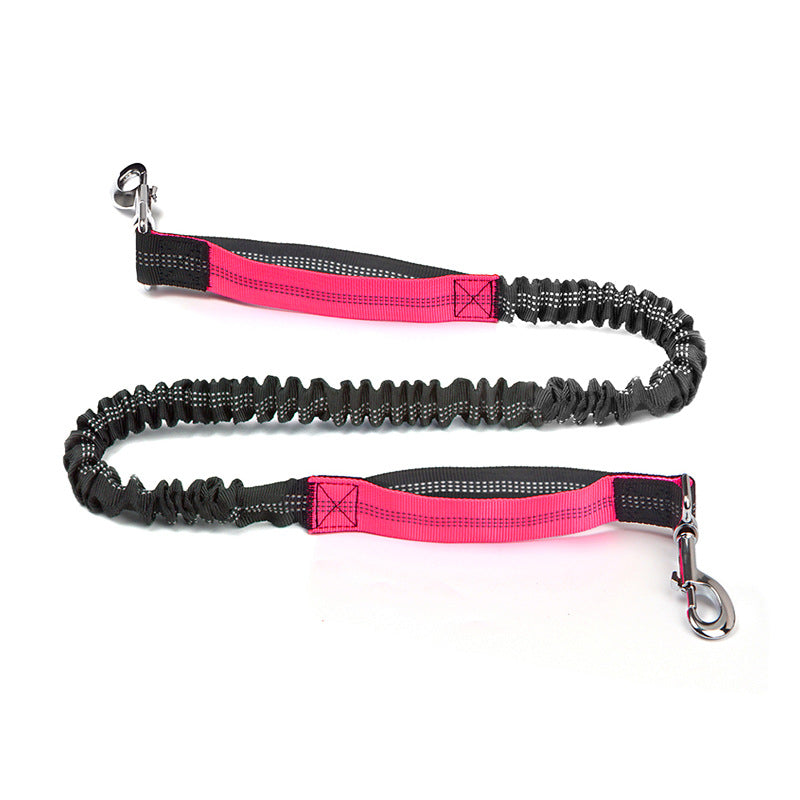 Handsfree Löpkoppel med Midjeväska – Perfekt för löpning och aktiva promenader!