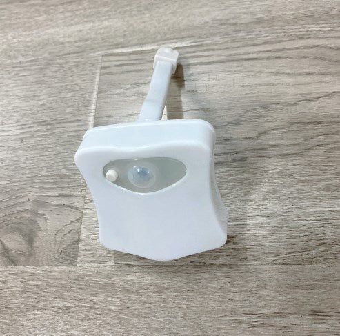 Smart Nattlampa för Toalett – Rörelsesensor & 8 färger