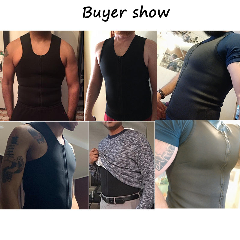 Waist Trainer Träningsväst för Män – Maximera din förbränning!