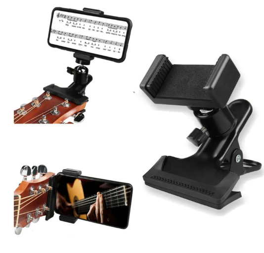 Smart Mobilhållare för Gitarr – Din digitala spelkompis!