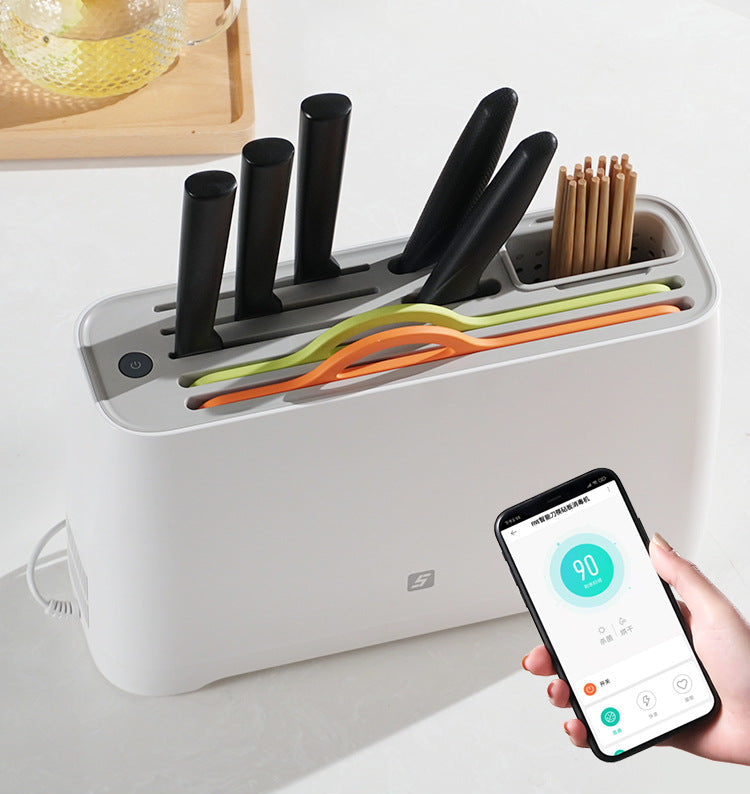 Smart UV-C Steriliseringsstation – För knivar & skärbrädor