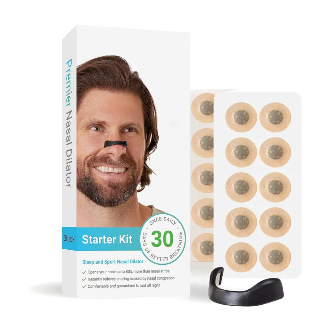 Smart Snarkstoppare & Andningshjälp (Magnetisk) – Sov bättre inatt!