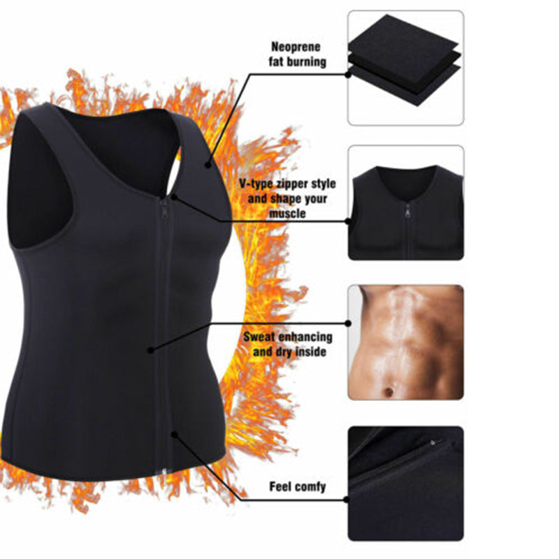Waist Trainer Träningsväst för Män – Maximera din förbränning!
