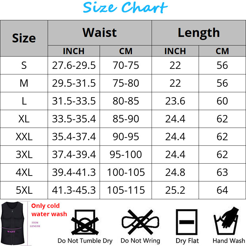 Waist Trainer Träningsväst för Män – Maximera din förbränning!